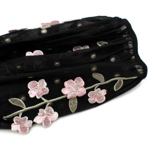 Giambattista Valli x H&M Black Lace Floral Embroidery Dress 8