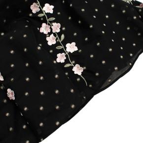 Giambattista Valli x H&M Black Lace Floral Embroidery Dress 9