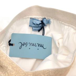 Mi Mi Sol White & Gold Embroidered Tulle Skirt 3