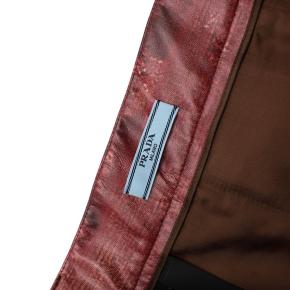 Prada Poster Girl-print Coated-cotton Midi Skirt 5