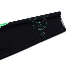 Marine Serre Black & Green Hieroglyphic Print Top 7