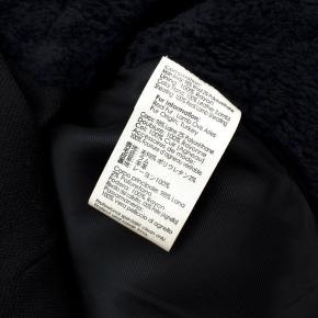 3.1 Phillip Lim Black & Midnight Blue Shearling Wool Jacket 8