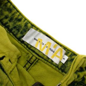 Marques Almeida Frayed Acid-Wash Denim Maxi Skirt 5