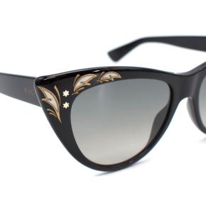 Gucci Black Cat Eye Mother of Pearl Embellished Sunglasses 10