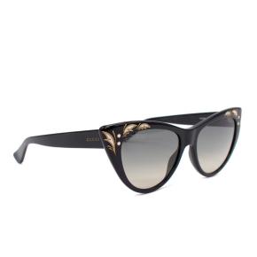 Gucci Black Cat Eye Mother of Pearl Embellished Sunglasses 3