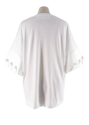 Victoria Victoria Beckham Satin Ribbon Trimmed Oversize T-shirt 3