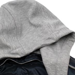 Herno Navy Hooded Hybrid Quilted Jacket 6