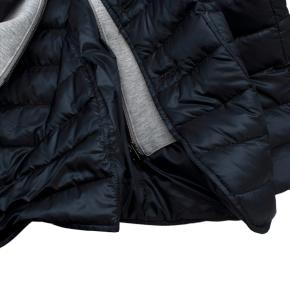 Herno Navy Hooded Hybrid Quilted Jacket 8