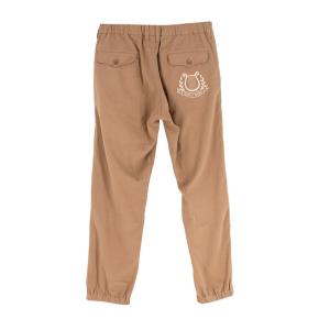 Gucci Tan Cotton Twill Embroidered Pocket Chino Trousers 3