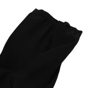 Red Valentino Black Silk Crepe Ruffled Blouse 8