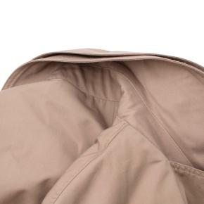 Rokh Beige Gabardine Double-Layered Trench Coat 10