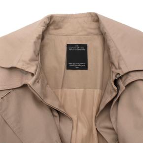 Rokh Beige Gabardine Double-Layered Trench Coat 4