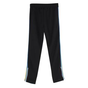 Palm Angels Black Rainbow Side Straps Track Pants 3