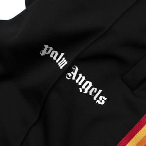 Palm Angels Black Rainbow Side Straps Track Pants 4