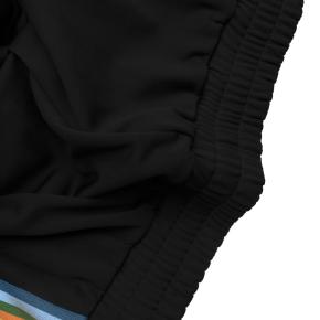 Palm Angels Black Rainbow Side Straps Track Pants 8