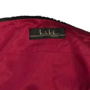 Nicole Miller red Paisley Print Silk Dress 4