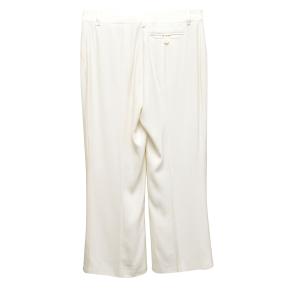 Alexander McQueen White Trousers 2