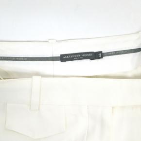 Alexander McQueen White Trousers 3