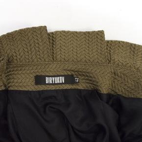 Biryukov Brown Full Skirt with Black Waist 5