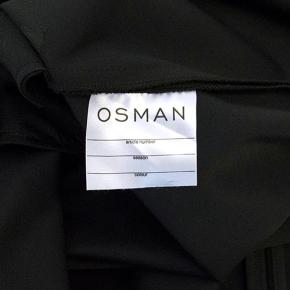 Osman black asymmetrical skirt with pockets 4