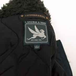 I. Spiewak & Sons Padded Navy Jacket with Coyote Fur Trim 8