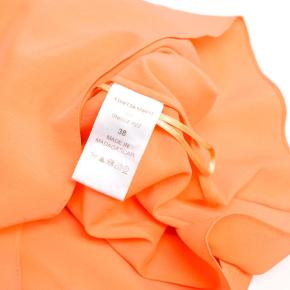 Chloe Neon Orange Silk Top with Cut-out Side Panels 8