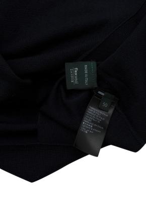 navy wool long sleeved cardigan 9