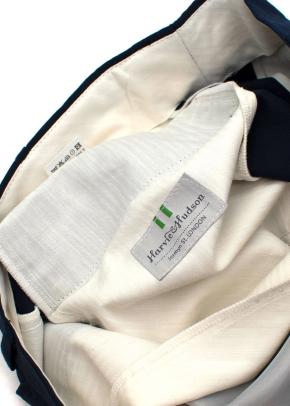 Harvie and Hudson Navy Blue Suit 15