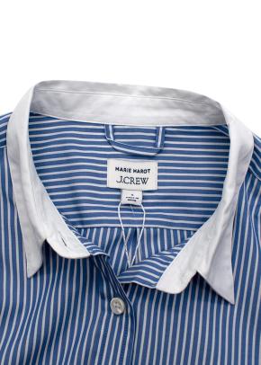 Blue & White Striped Shirt 4