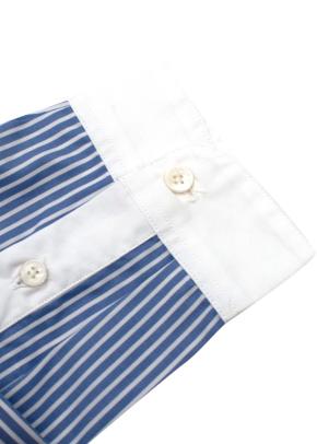 Blue & White Striped Shirt 7