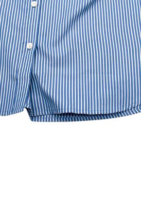 Blue & White Striped Shirt 6