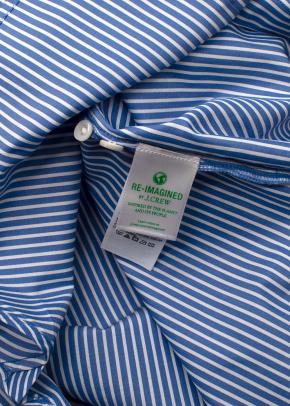 Blue & White Striped Shirt 8
