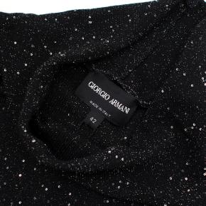 Sequin Polo Neck Silk Blend Knit Jumper 5