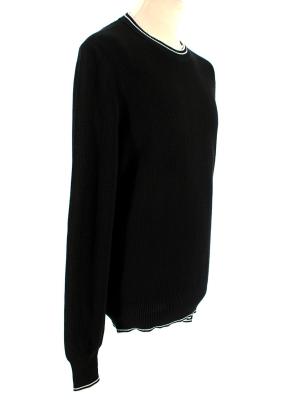 Tom Ford Black Silk & Cotton Knitted Jumper 3