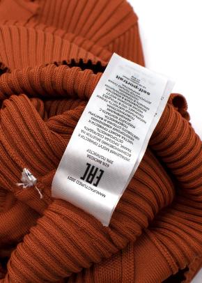 Rib Knit Polo Midi Dress 10