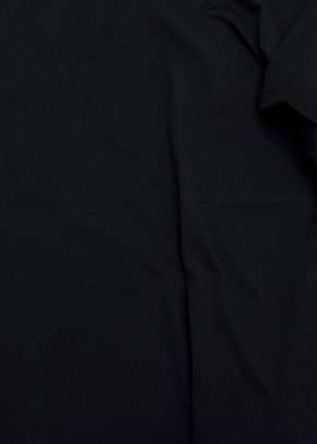 Crew Neck Black Cotton T-Shirt 8