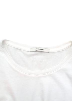 Adam Lippes White Cotton Round Neck T-shirt 5