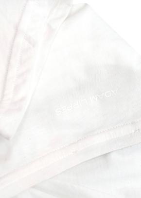 Adam Lippes White Cotton Round Neck T-shirt 6