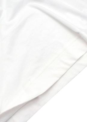 Adam Lippes White Cotton Round Neck T-shirt 8