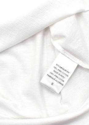 Adam Lippes White Cotton Round Neck T-shirt 9