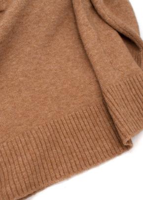 J Crew Brown Wool V-neck Jumper 7