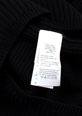 J Crew Black Cotton Turtleneck Jumper 9