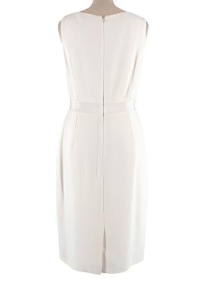 Cream Sleeveless Midi Dress 4