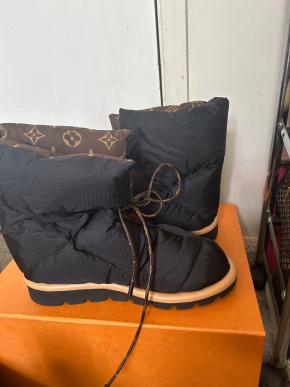 vuitton pillow boots