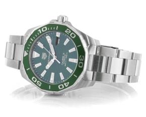 TAG Heuer Green Aquaracer 43mm Calibre 5 Automatic Men's Watch 2