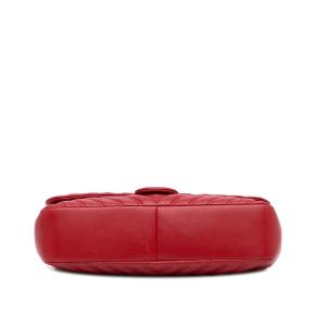 Lambskin Chevron Jumbo Double Flap Bag 5