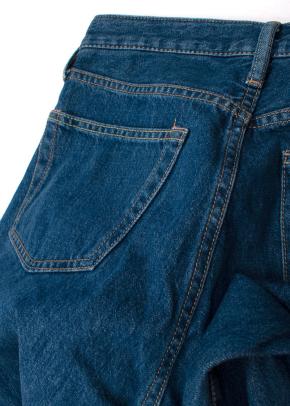 1996 Trash Dark Blue Straight Leg Jeans 5