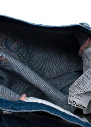 1996 Trash Dark Blue Straight Leg Jeans 9