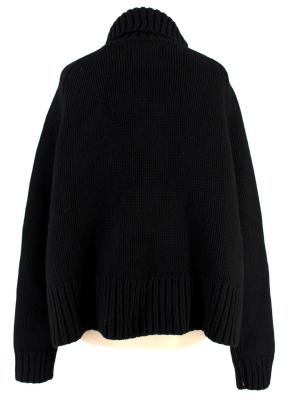 Black Merino Wool Roberta Jumper 4