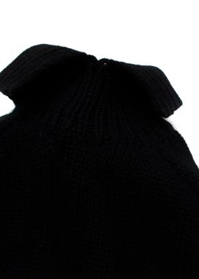 Black Merino Wool Roberta Jumper 7